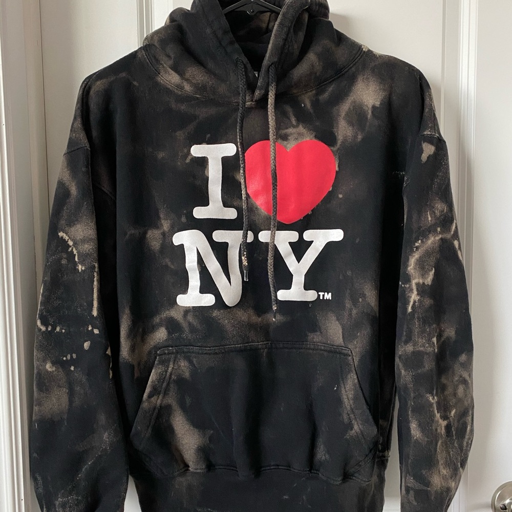Tie dye I heart NY sweatshirt original